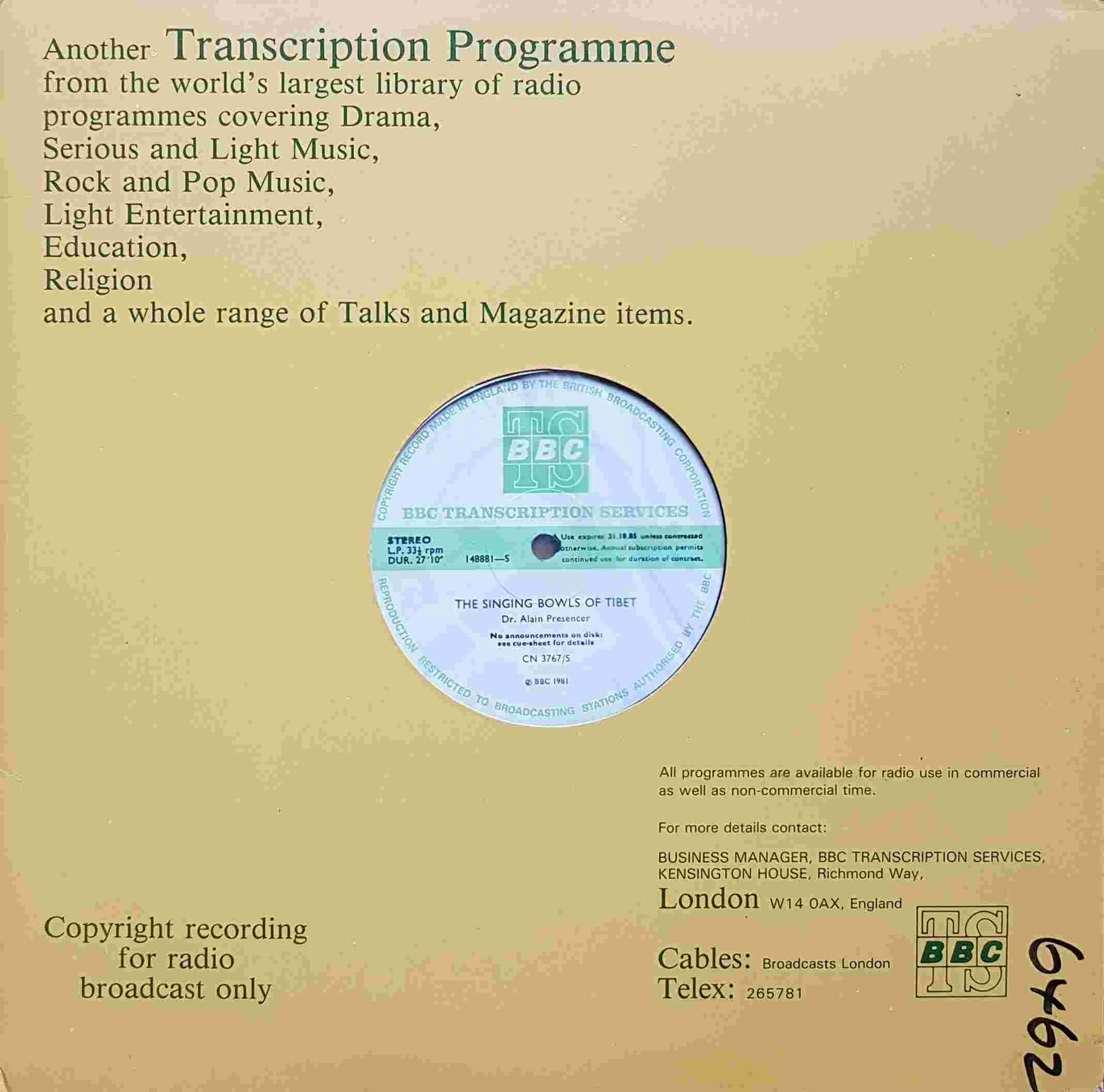 Picture of CN 3767 S cover